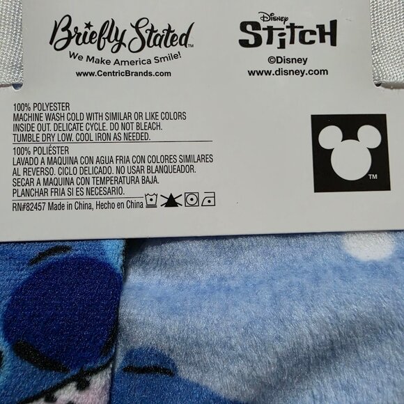 Disney Sleep Pants Pockets Lilo & Stitch Womens Soft Fabric Elastic Waistband - Picture 3 of 8